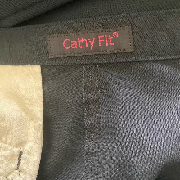 Cintas Cathy Fit Pants Women’s 18 Short Blue 3Pocket Uniform Pants Work Pants - Picture 4 of 10